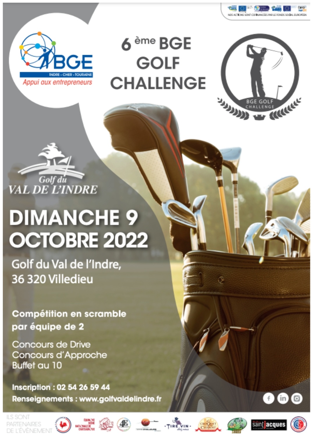 Dim 9 Octobre - BGE GOLF CHALLENGE